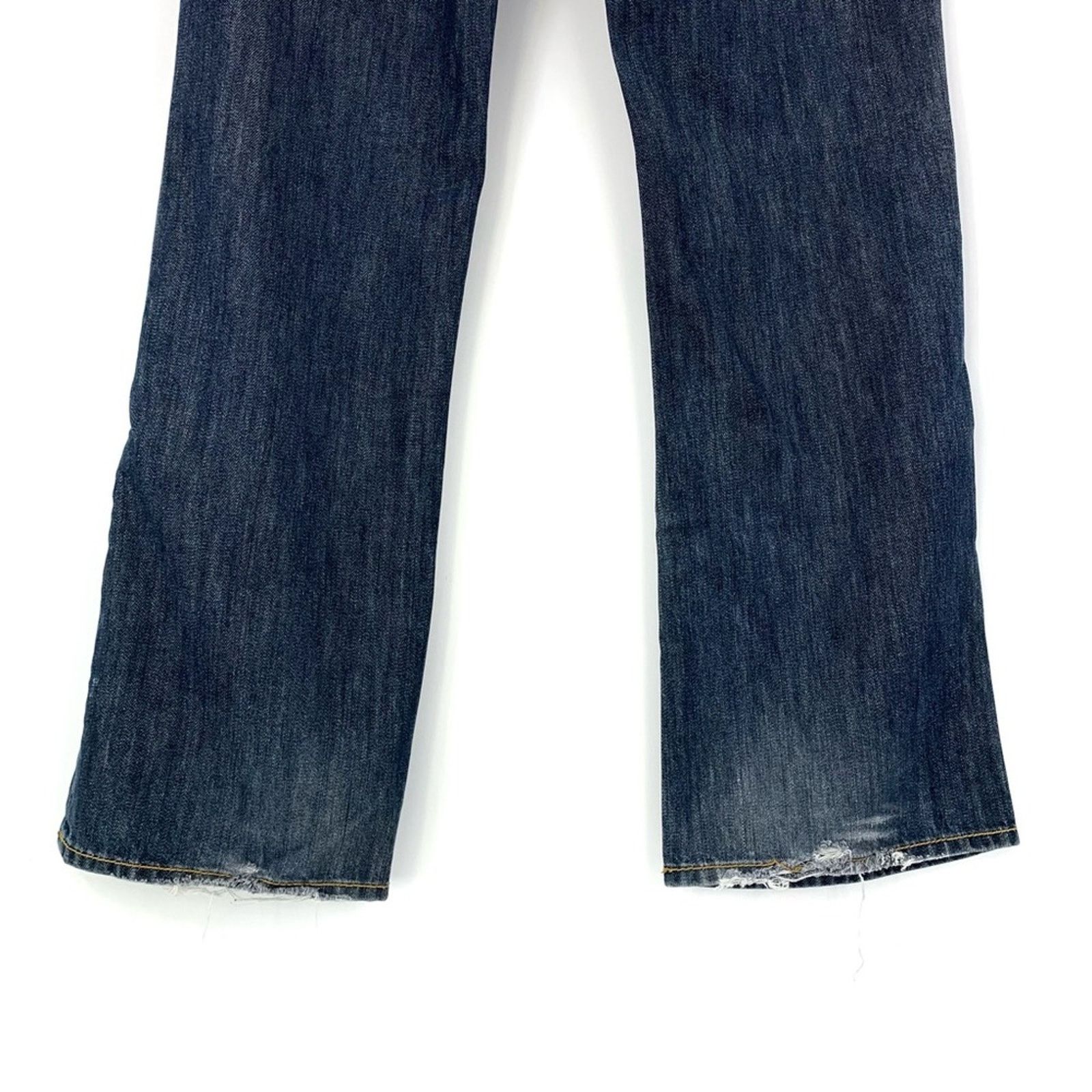 Monarchy MONARCHY Boot Cut Jeans Medium Blue Wash 34x31 Size US 34 / EU 50 - 10 Thumbnail