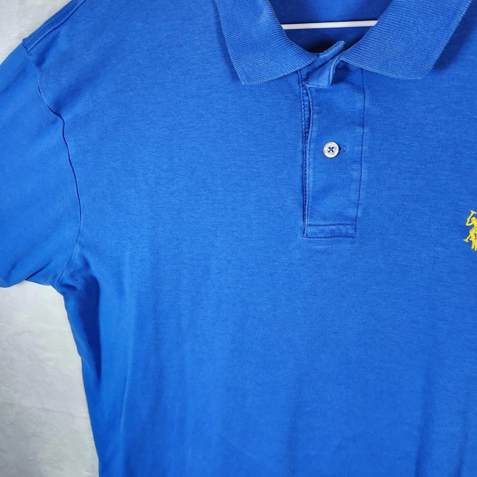 U.S. Polo Assn. US Polo Assn Blue Polo Shirt Size Large Size US L / EU 52-54 / 3 - 2 Thumbnail