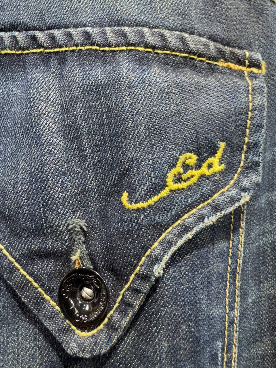 Ed Hardy Ed Hardy By Christian Audigier Tiger Jeans Size US 33 - 9 Thumbnail