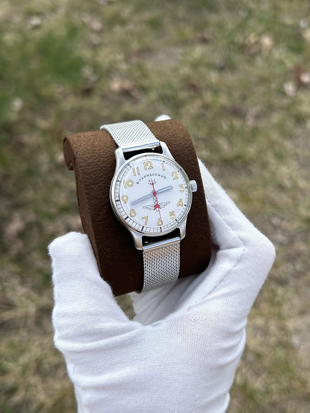 Vintage Vintage Watch Pobeda USSR Soviet Mechanical Retro 1970s Size ONE SIZE - 13 Thumbnail