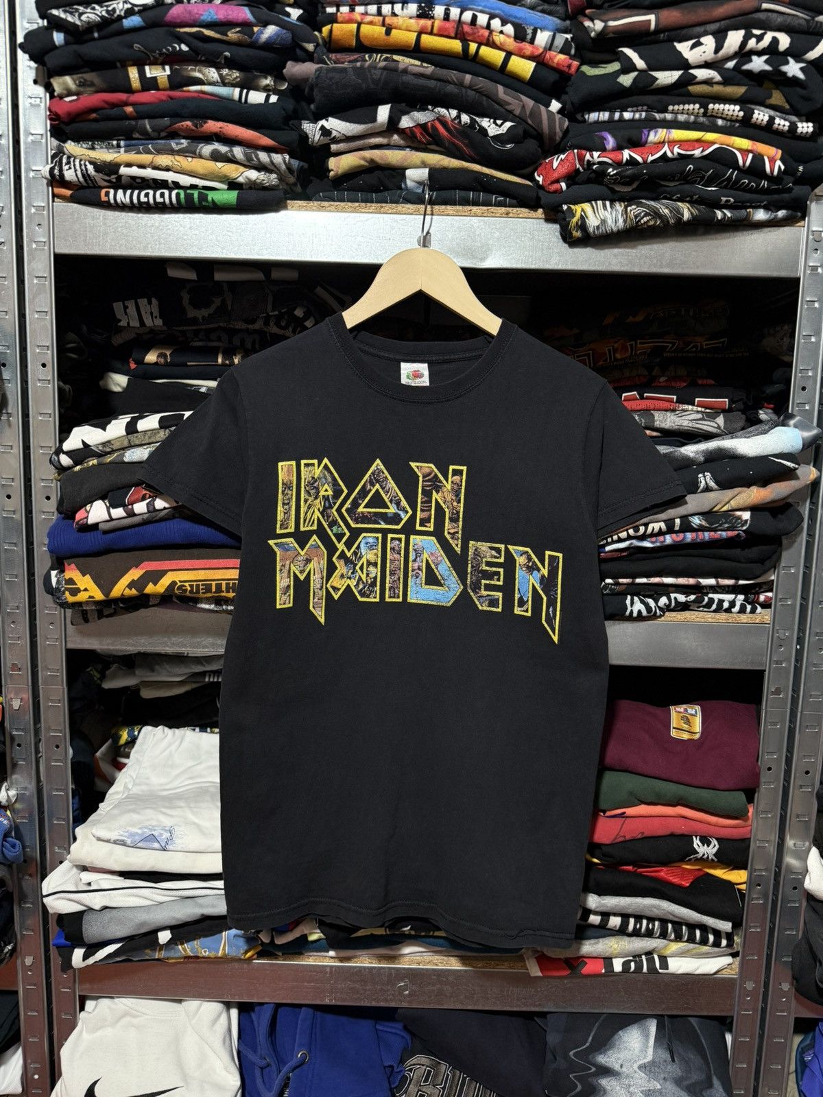 Band Tees Vintage 2019 Iron Maiden Rock Band Tour T-Shirt Y2K Hype Size US S / EU 44-46 / 1 - 1 Thumbnail