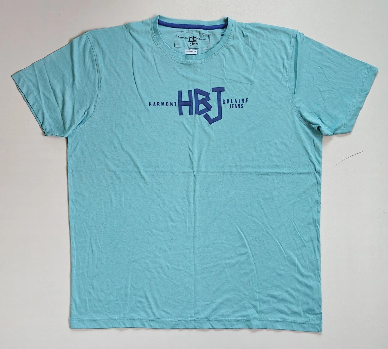Harmont & Blaine Harmont & Blaine Jeans (HBJ) Crew Neck T-shirt ASM/2069 Size US XXL / EU 58 / 5 - 2 Thumbnail