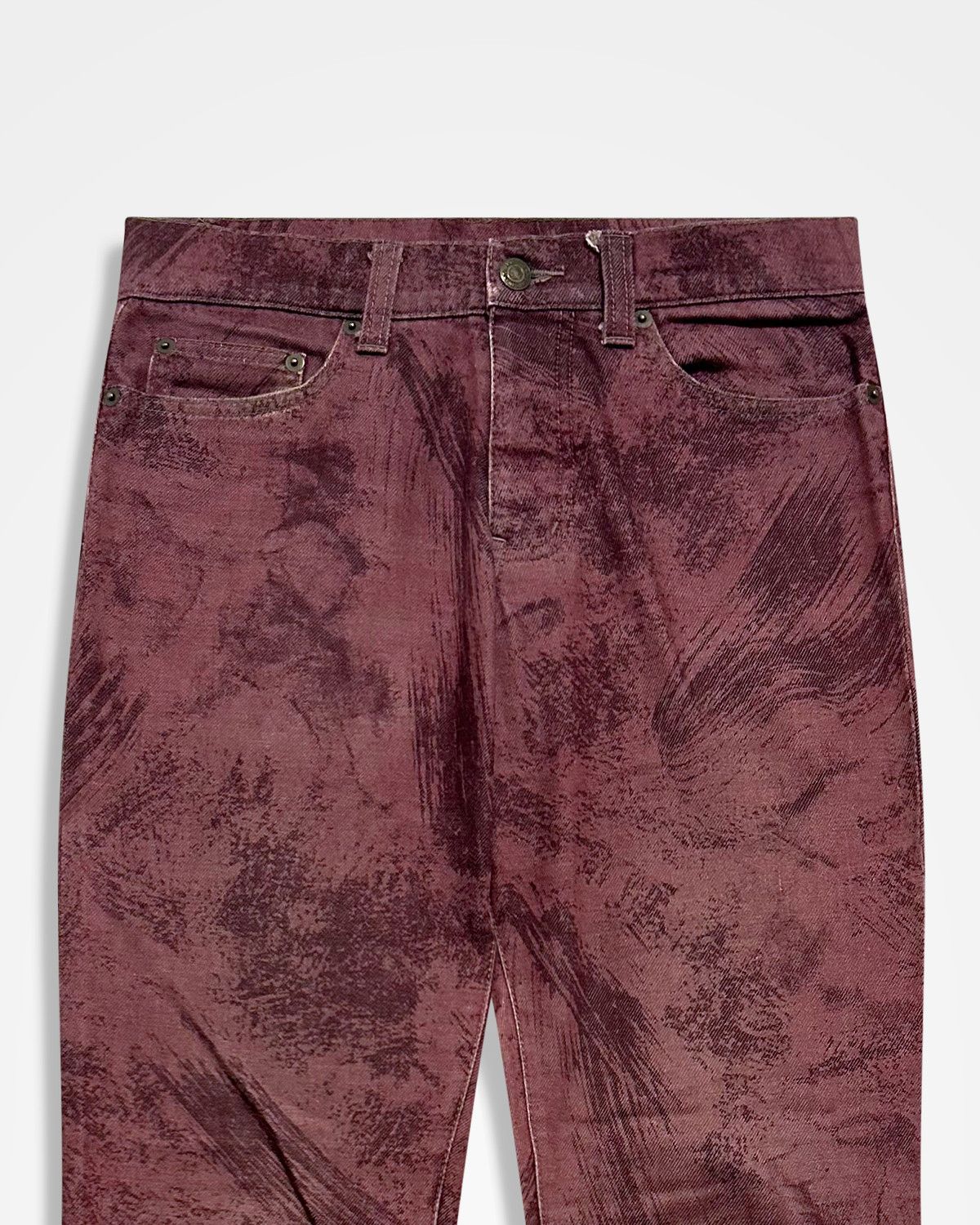 Tornado Mart Tornado Mart, Brush Textured Jeans Size US 28 / EU 44 - 3 Thumbnail