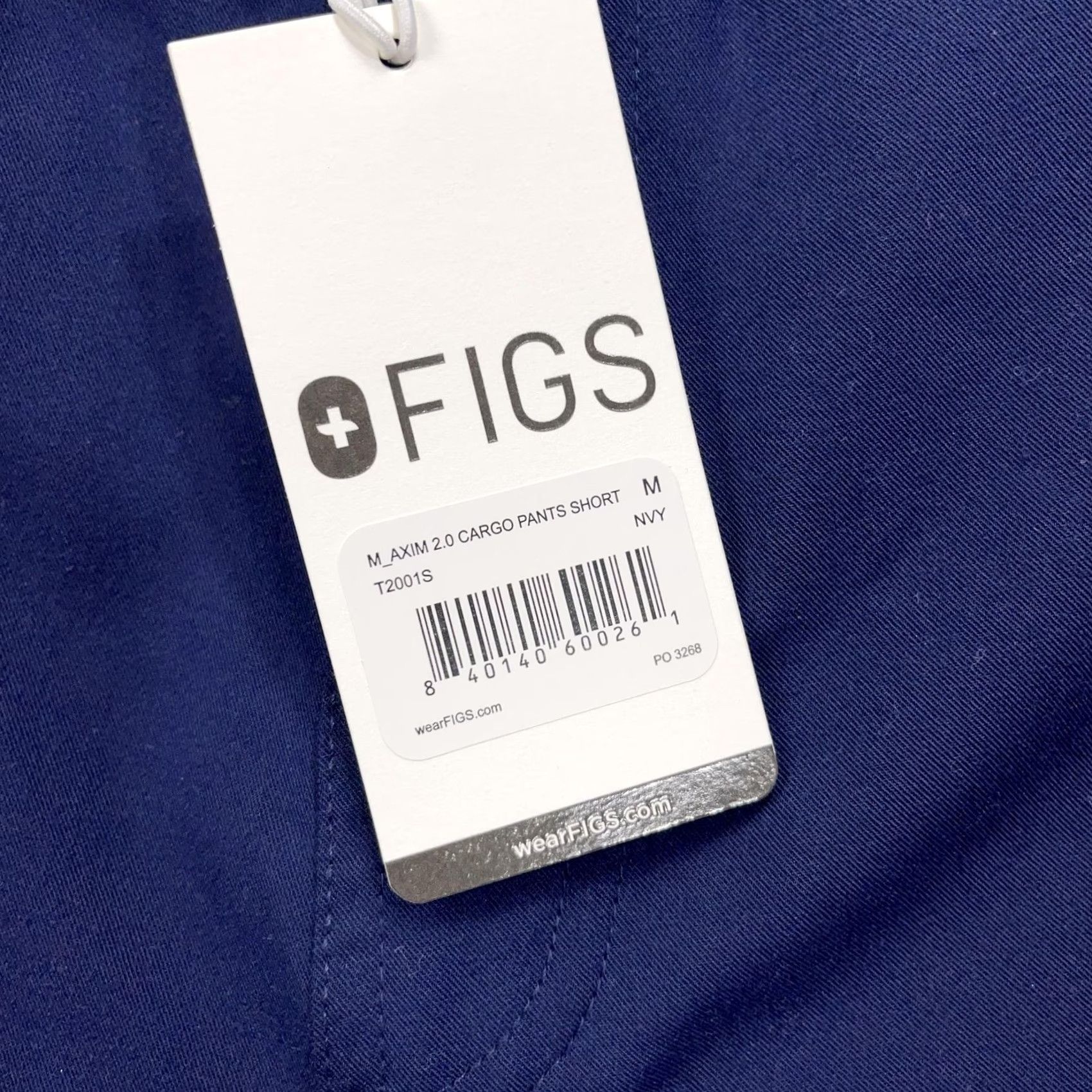 Vintage FIGS Pants Mens M Blue Axim 2.0 Cargo Scrub Technical Collection T2001S NWT Loose Fit Pocketed Workwear Mens Size US 31 - 4 Thumbnail