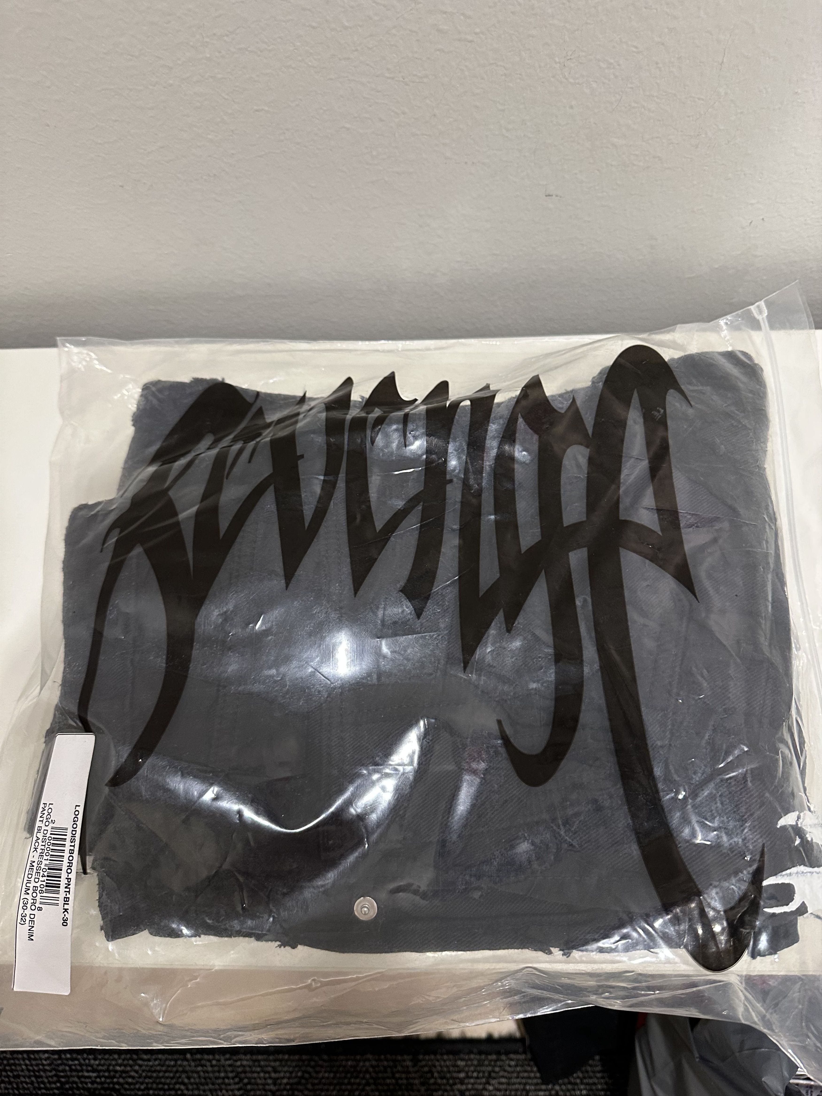 Revenge REVENGE Logo distressed boro denim (30) Size US 30 / EU 46 - 4 Thumbnail