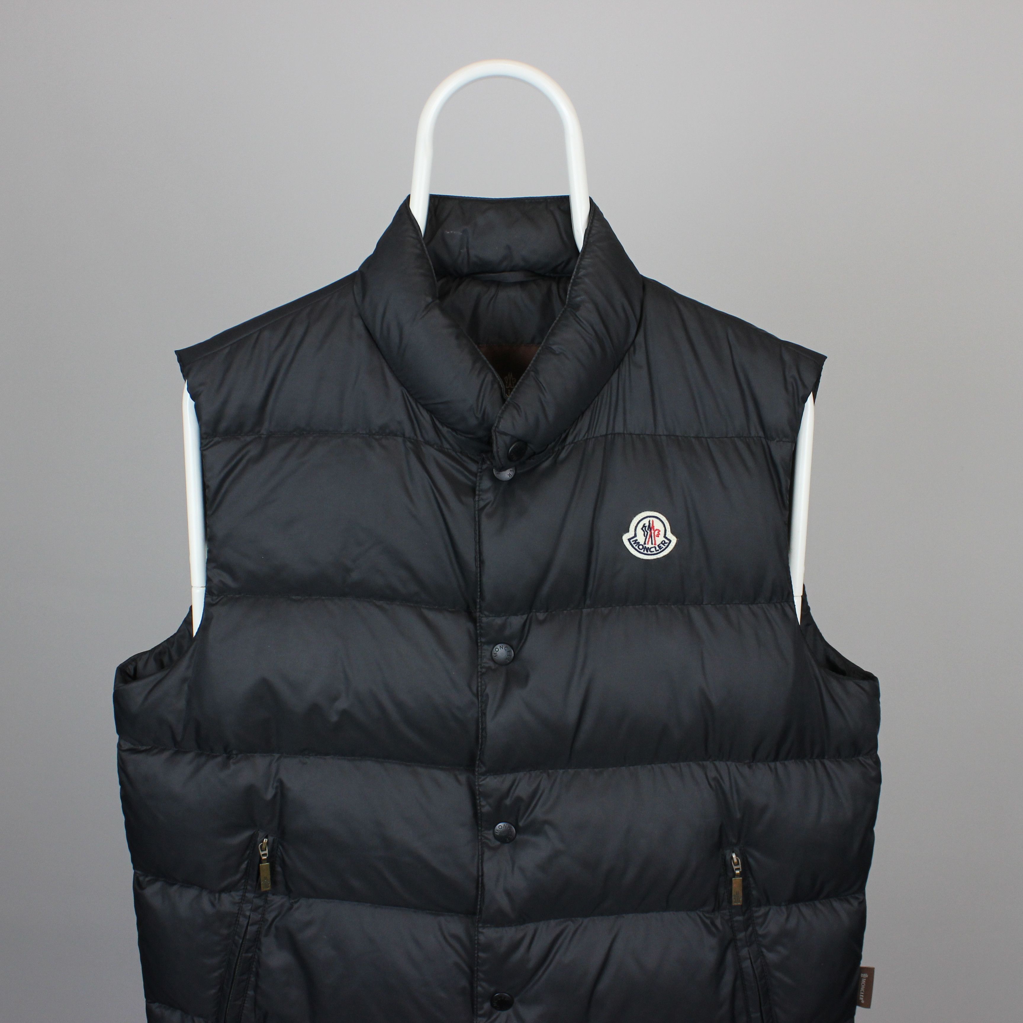 Moncler Moncler down vest gilet black M L Size US L / EU 52-54 / 3 - 4 Thumbnail