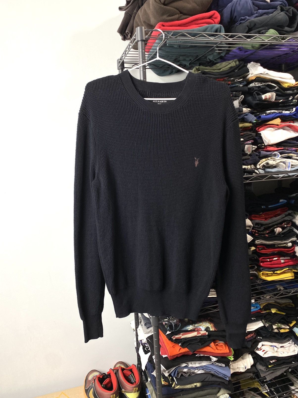 Allsaints All Saints Heavy Knit Sweater Luxury Size US S / EU 44-46 / 1 - 2 Thumbnail
