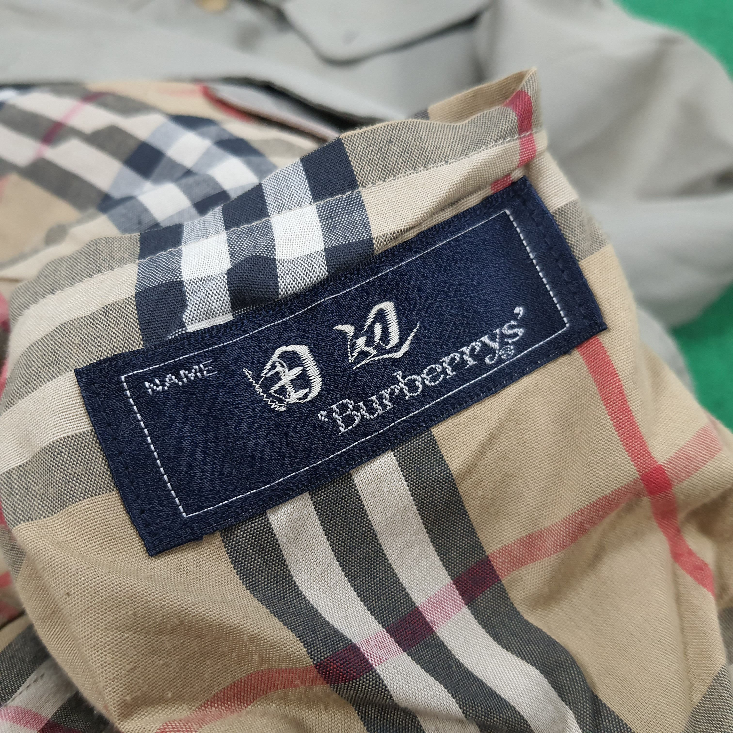 Burberry × Vintage Vintage Burberrys Nova Check Formal Trench Coat Jacket Size US XL / EU 56 / 4 - 6 Thumbnail
