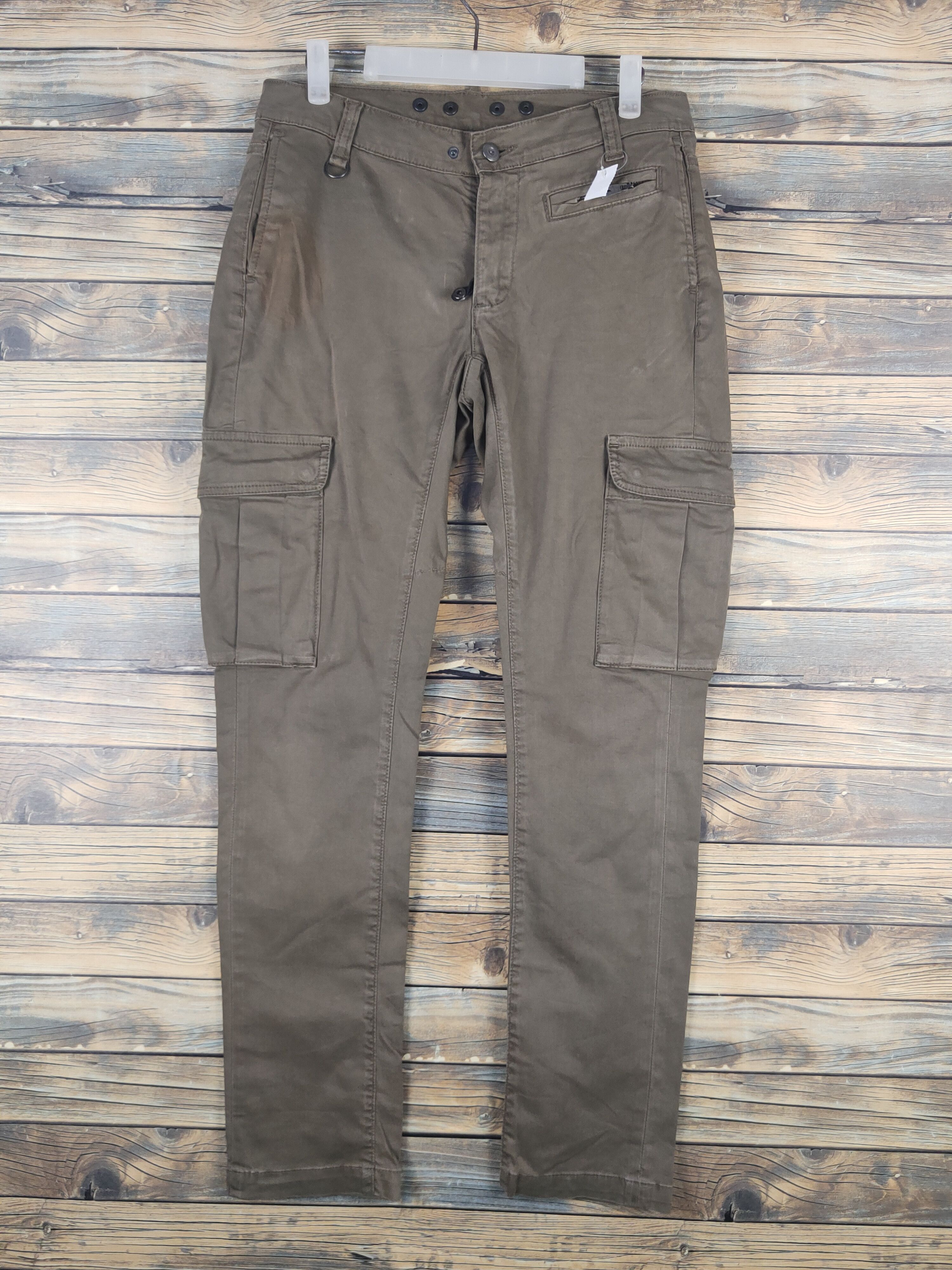 DL Zara Brown Multipocket Tactical Cargo Pants #1574