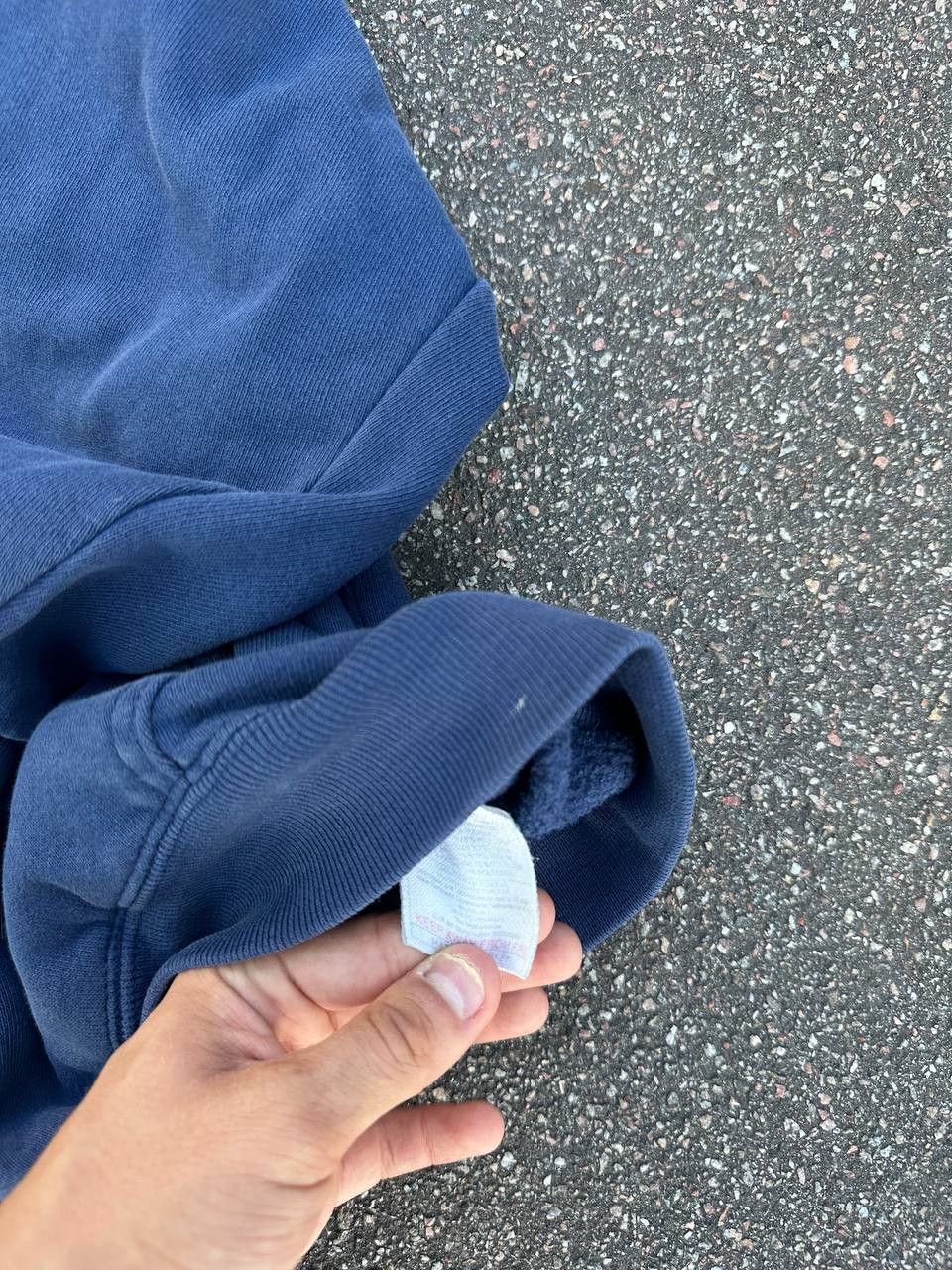 Nike × Vintage Nike Vintage 00s Zip Hoodie Distressed Washed Style Size US M / EU 48-50 / 2 - 9 Thumbnail