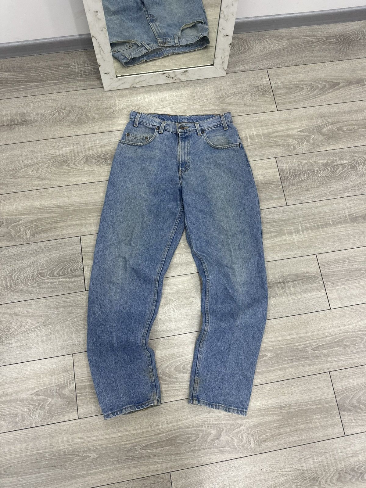 Levi's Levis Loose Jeans Made in USA Vintage 90s Size US 32 / EU 48 - 4 Thumbnail