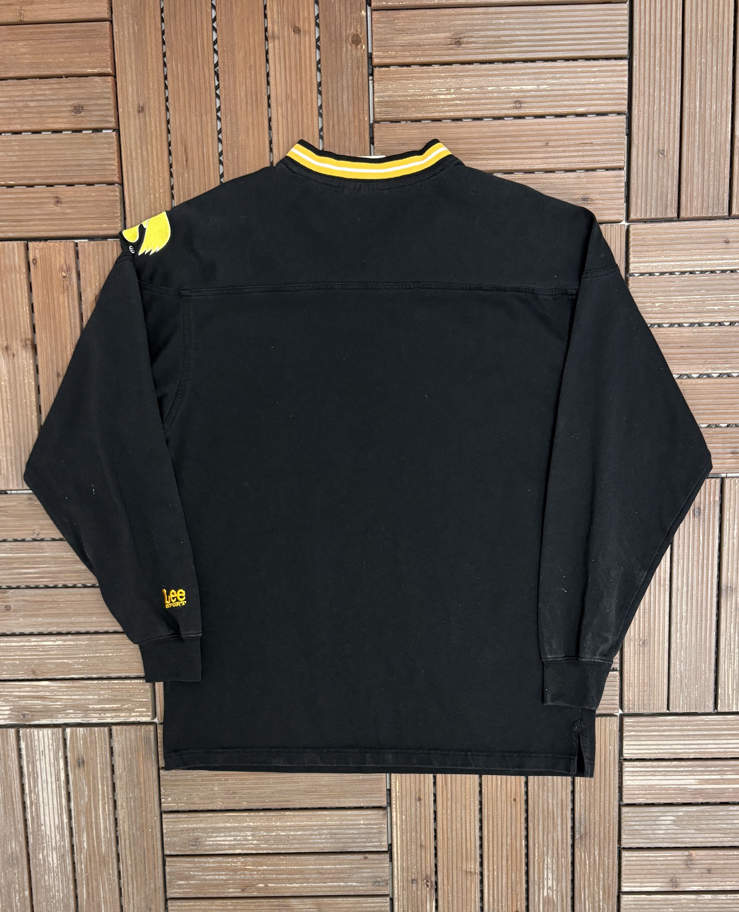 Vintage Iowa Hawkeyes Stitched Vintage Black Sweater Size US L / EU 52-54 / 3 - 4 Thumbnail