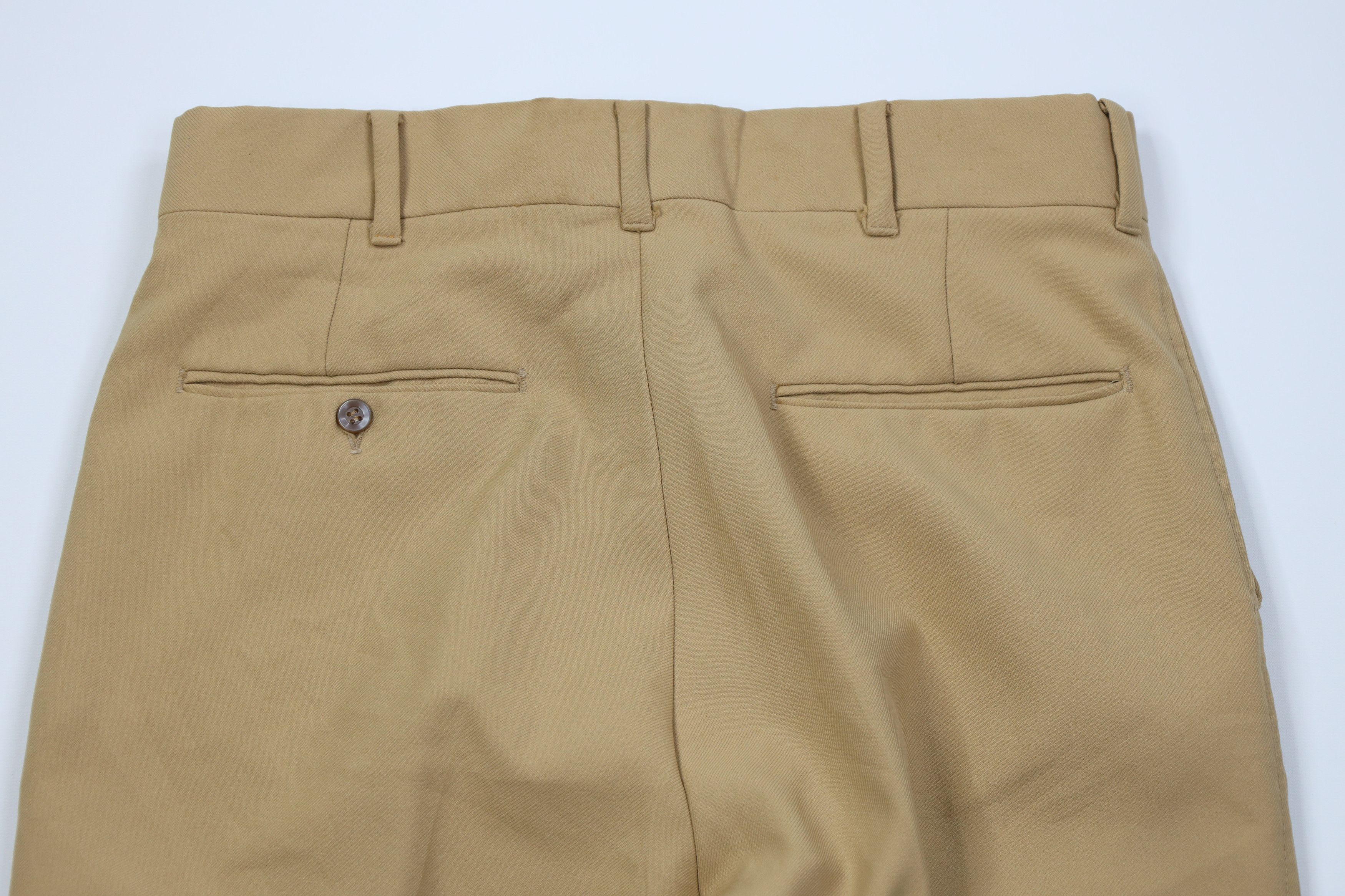 Vintage Vintage 60s 70s Wide Leg Bell Bottoms Pants Wheat Brown USA Size US 32 / EU 48 - 11 Thumbnail