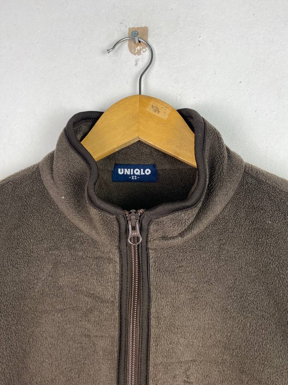 Japanese Brand vintage uniqlo half zipper anorak fleece jacket Size US XS / EU 42 / 0 - 2 Thumbnail