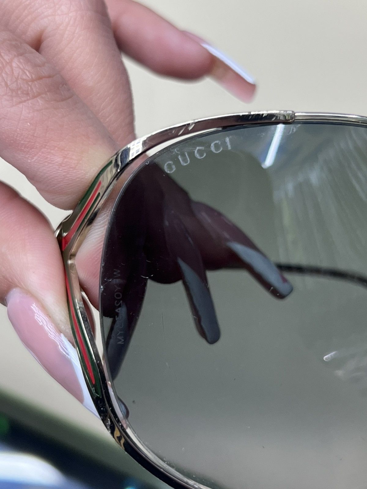 Gucci Gucci Sunglasses Size ONE SIZE - 7 Thumbnail