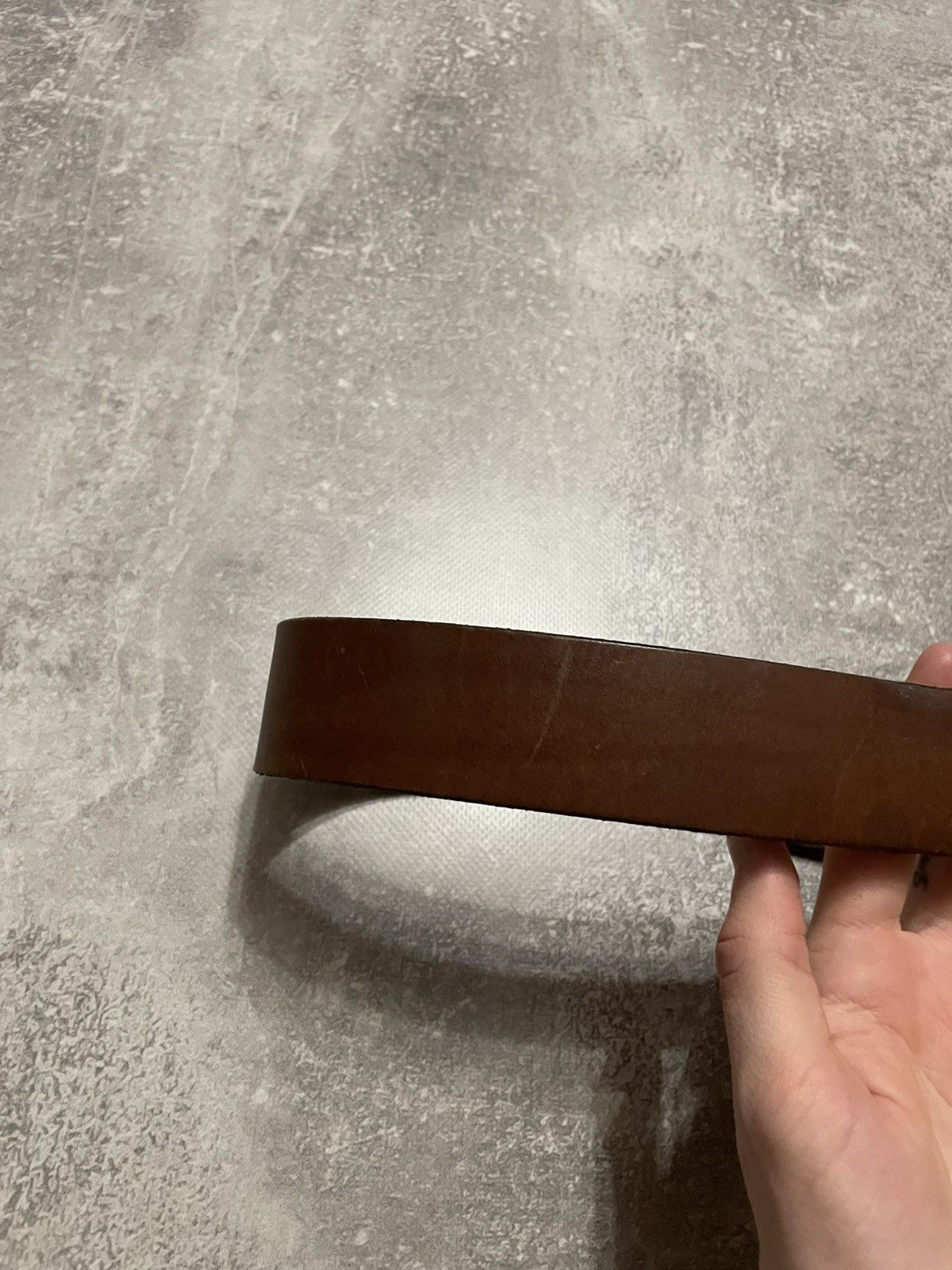 Kangol Vintage Kangol Leather Belt 90s Size ONE SIZE - 11 Thumbnail