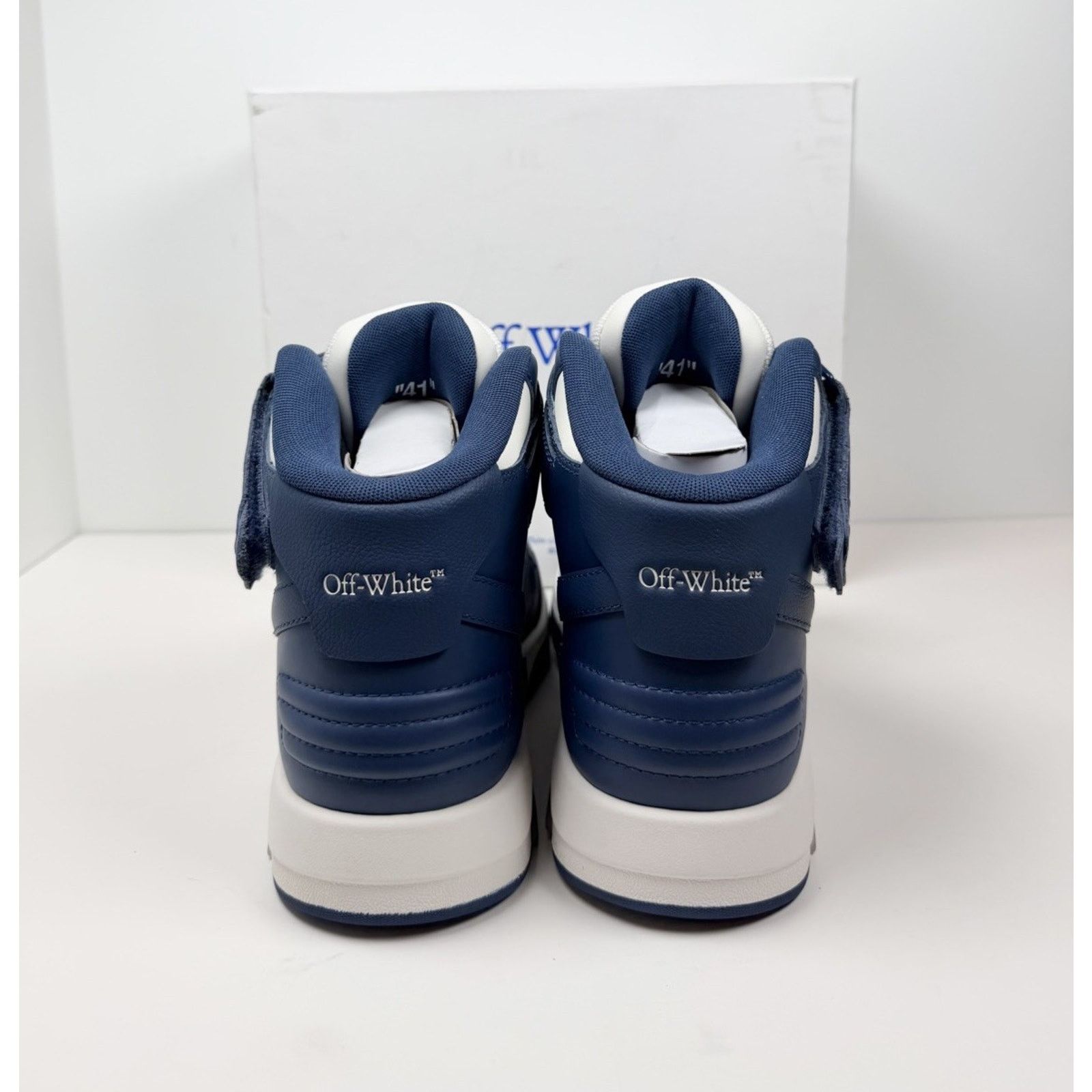 Off-White Size 41EU/8US- Off-White Out Of Office Mid Blue NEW Size US 8 / EU 41 - 4 Thumbnail