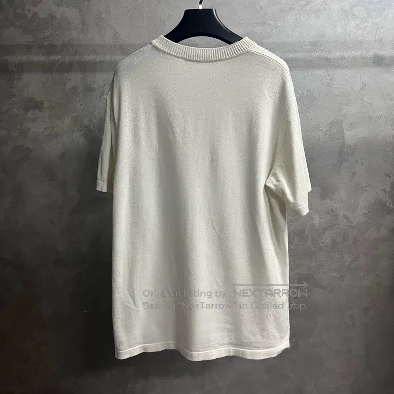 Louis Vuitton Louis Vuitton White Chest Logo Print Round Neck Short Slee Size US XXL / EU 58 / 5 - 5 Thumbnail