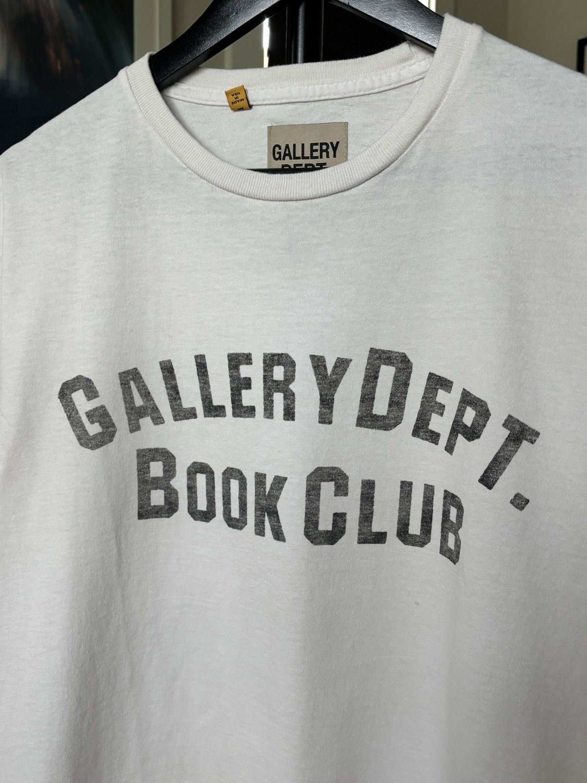 Gallery Dept. GALLERY DEPT | BOOK CLUB LOGO TEE Size US M / EU 48-50 / 2 - 4 Thumbnail