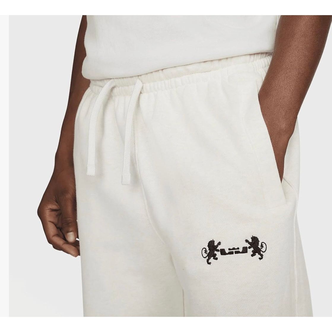 Nike Nike LeBron Open Hem Fleece Trousers sweatpants men small Size US 30 / EU 46 - 3 Thumbnail
