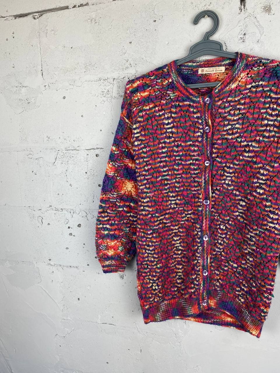Vintage Point Vintage Hand Knitted Grandpa Sweater Coogi style Size US M / EU 48-50 / 2 - 3 Thumbnail