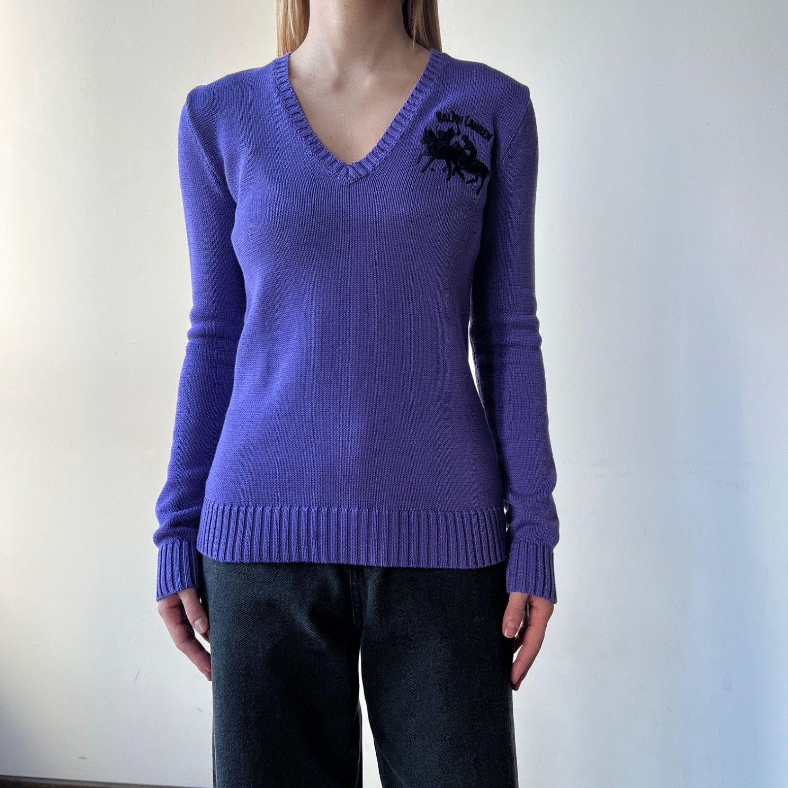 Ralph Lauren Sport Ralph Lauren Sport V Neck Sweater Big Pony 9927AC Size S / US 4 / IT 40 - 7 Thumbnail