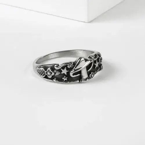 Jewelry Mushroom Star Ring ( size 6 to 13 ) Size ONE SIZE - 2 Thumbnail