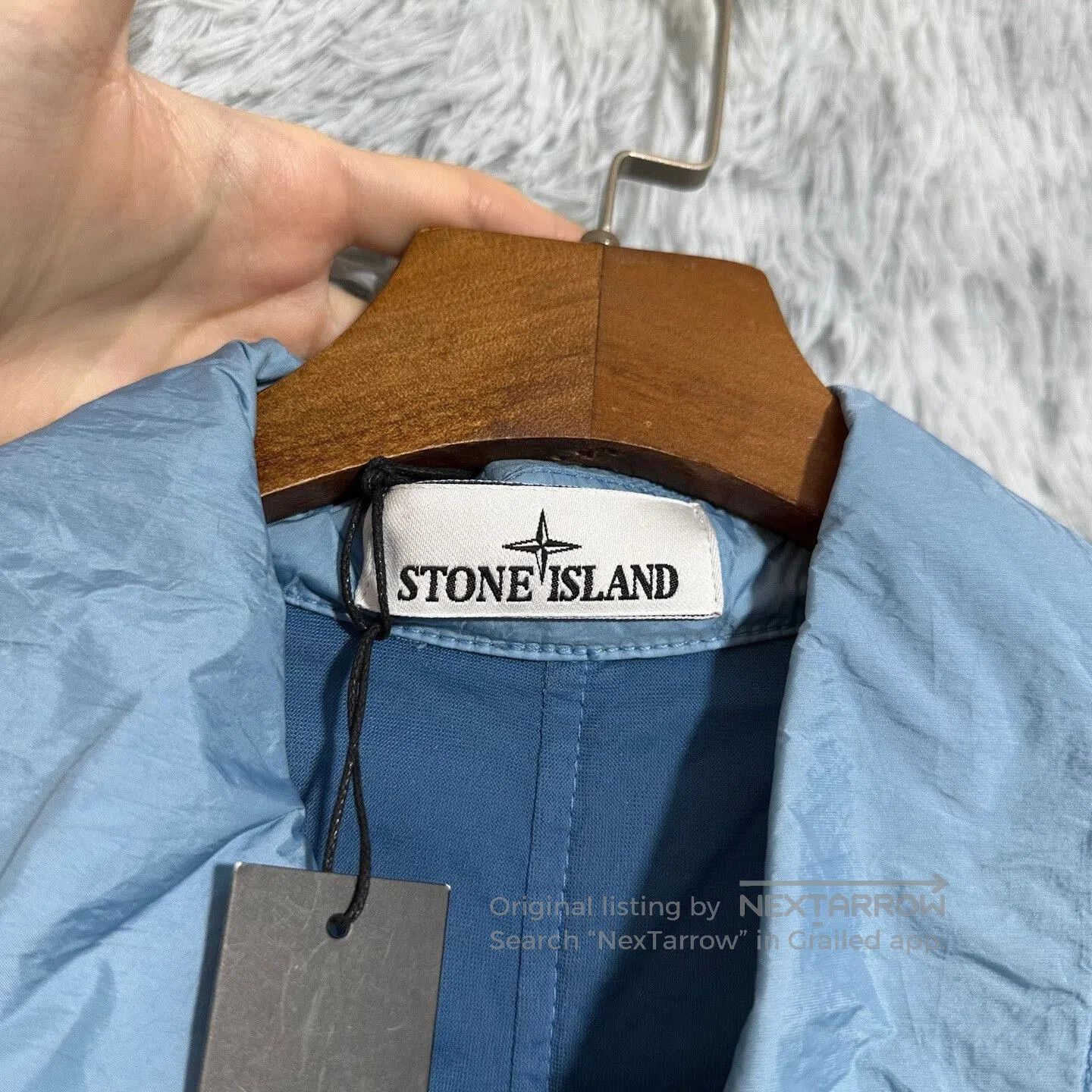 Stone Island stone island blue nylon jacket size M. Size US M / EU 48-50 / 2 - 3 Thumbnail