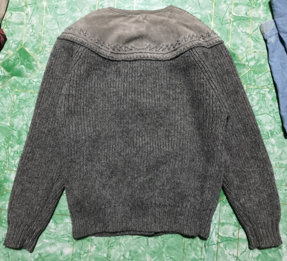 Grease Point Workwear × Vintage Vintage Jacket Farmer Work Wear Wool Jacket Size US M / EU 48-50 / 2 - 4 Thumbnail