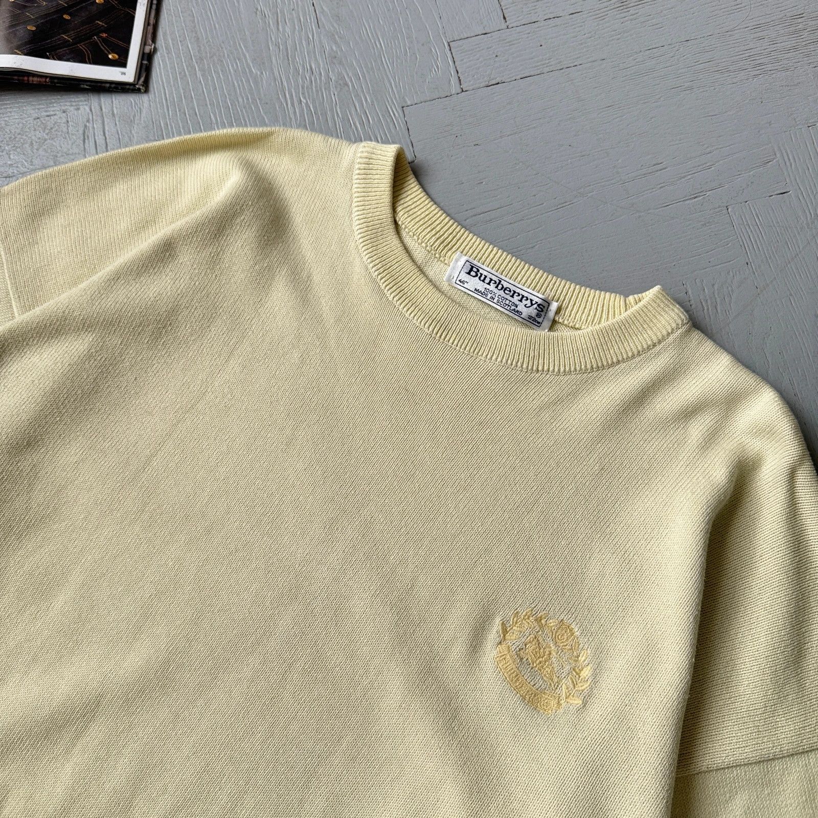 Burberry Vintage Burberry Preppy Cotton Sweater Elegant Style Size US M / EU 48-50 / 2 - 4 Thumbnail
