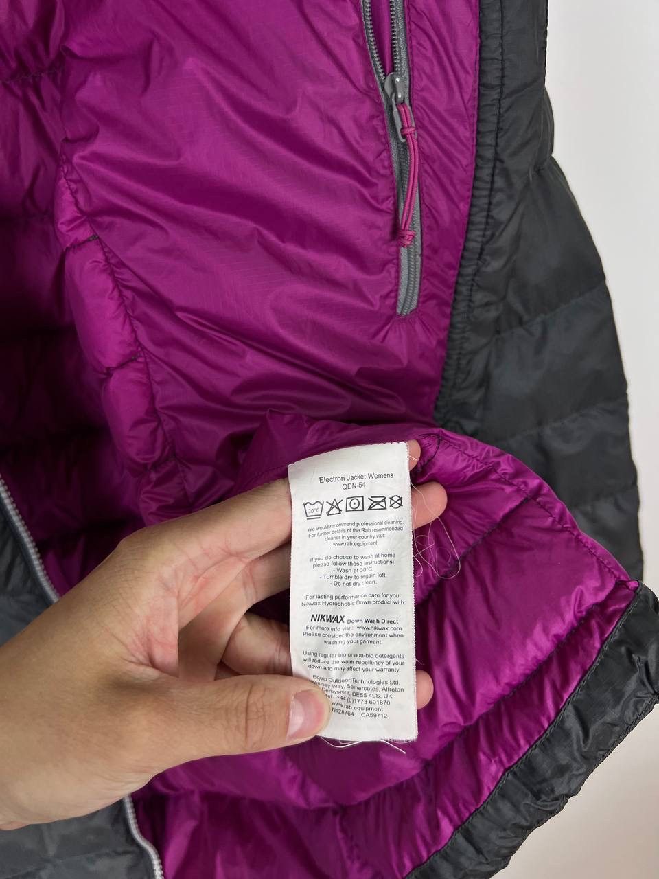 Vintage Rab Electron Jacket womens outdoor size M Size M / US 6-8 / IT 42-44 - 6 Thumbnail