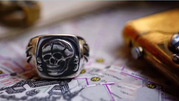 Jewelry Resizable High Voltage Danger Warning Signal Ring Size ONE SIZE - 9 Thumbnail