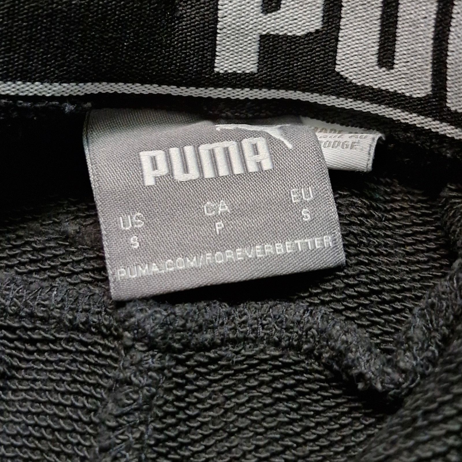 Puma Puma Jogger Sweatpants Men’s Small Black Tapered Fit Size US 28 / EU 44 - 3 Thumbnail