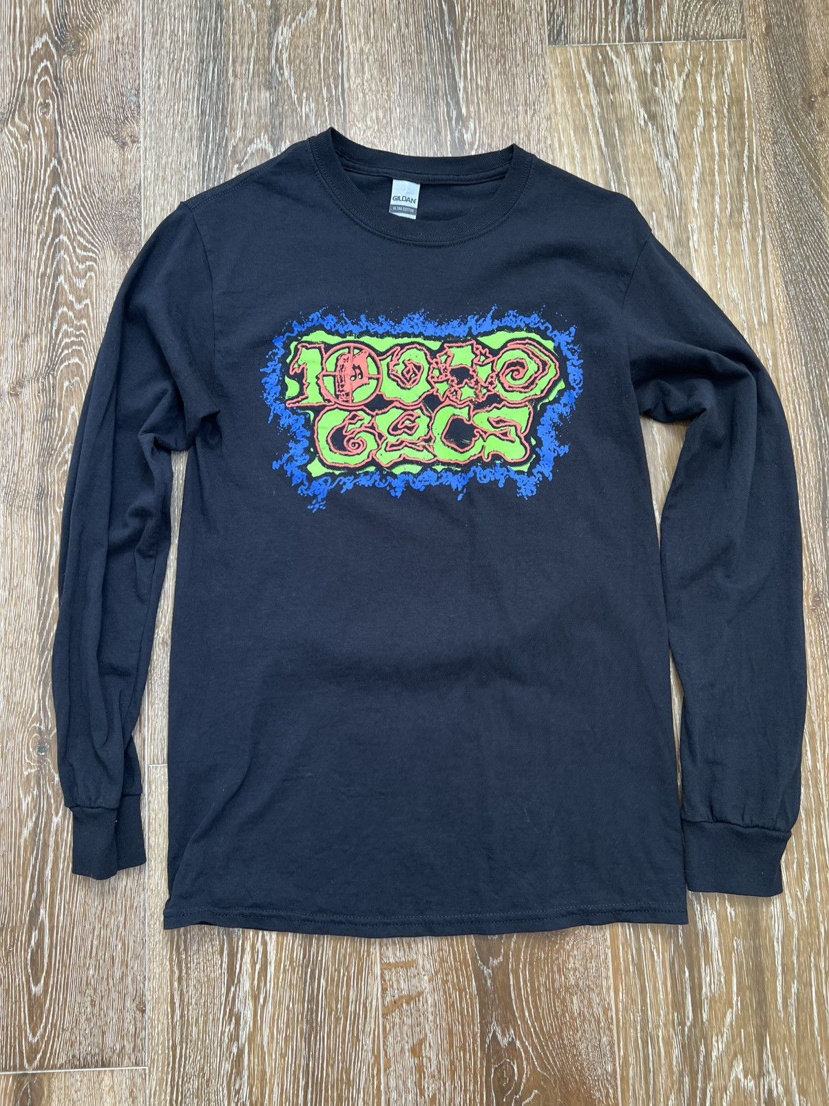 Band Tees 100 gecs longsleeve Size US S / EU 44-46 / 1 - 1 Thumbnail