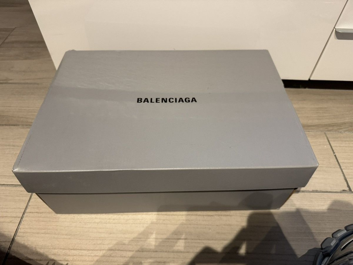 Balenciaga Balenciaga Track Sneaker Metallic Grey Size 43 Size US 10.5 / EU 43-44 - 7 Thumbnail
