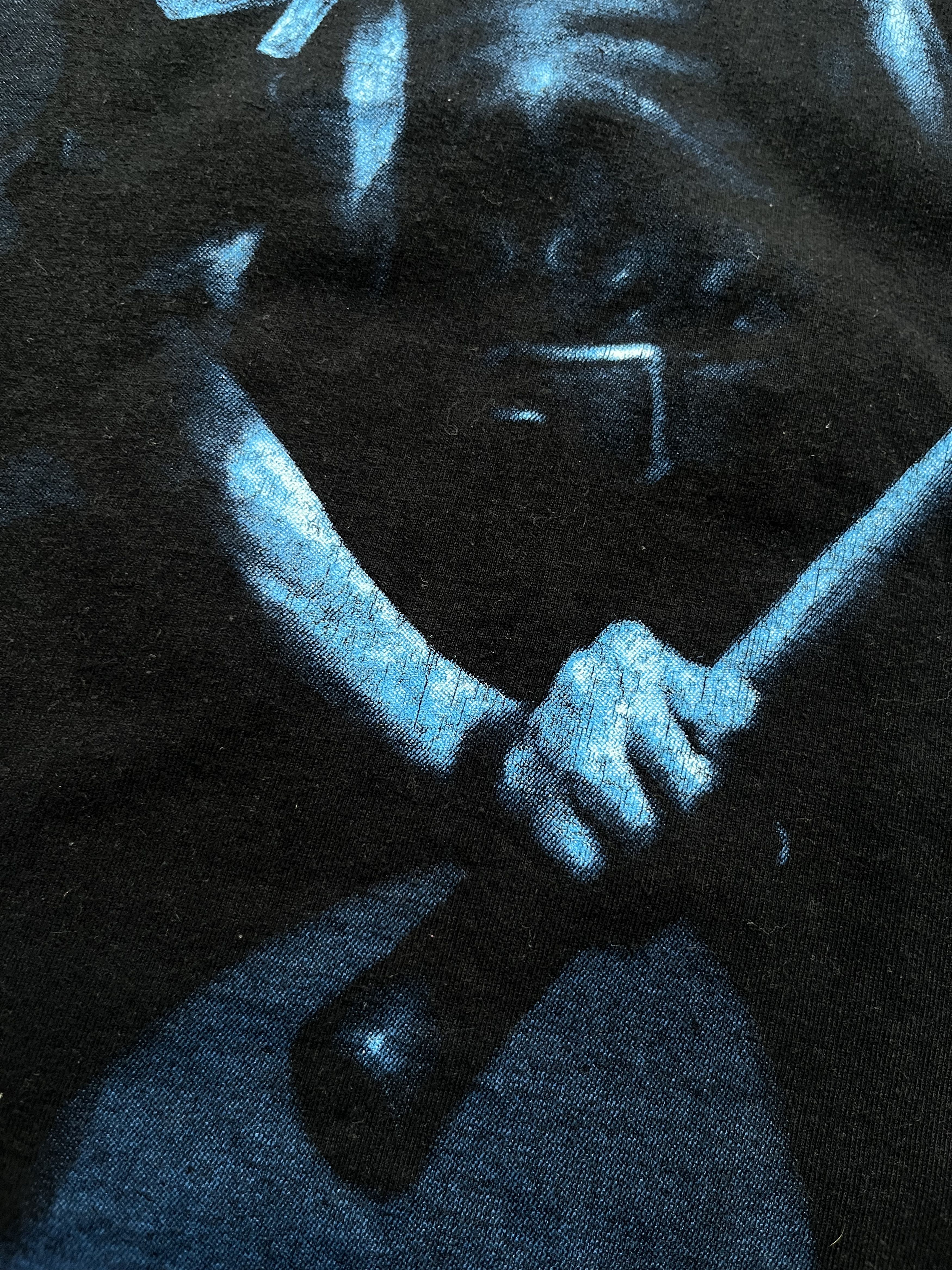 Band Tees Vintage 2007 Iron Maiden Black All Over Print T-Shirt Size US L / EU 52-54 / 3 - 3 Thumbnail