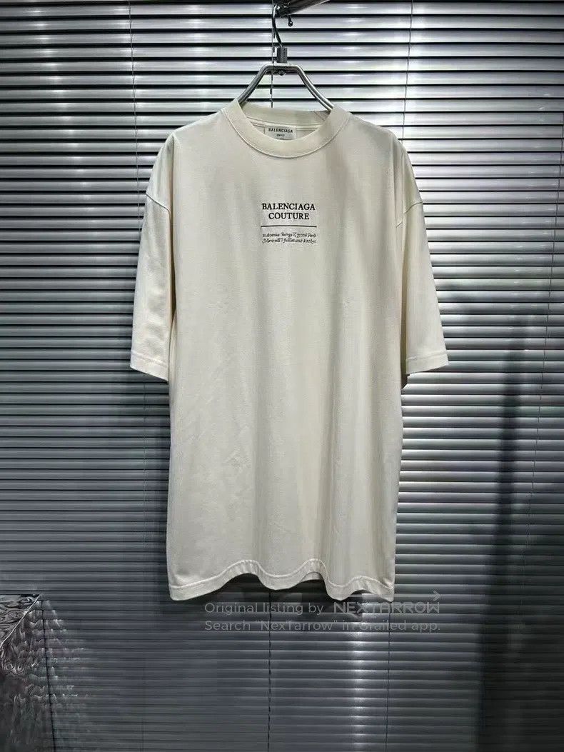 Balenciaga Balenciaga Classic Embroidered Slogan Small Logo Alphabet Size US XXS / EU 40 - 1 Thumbnail