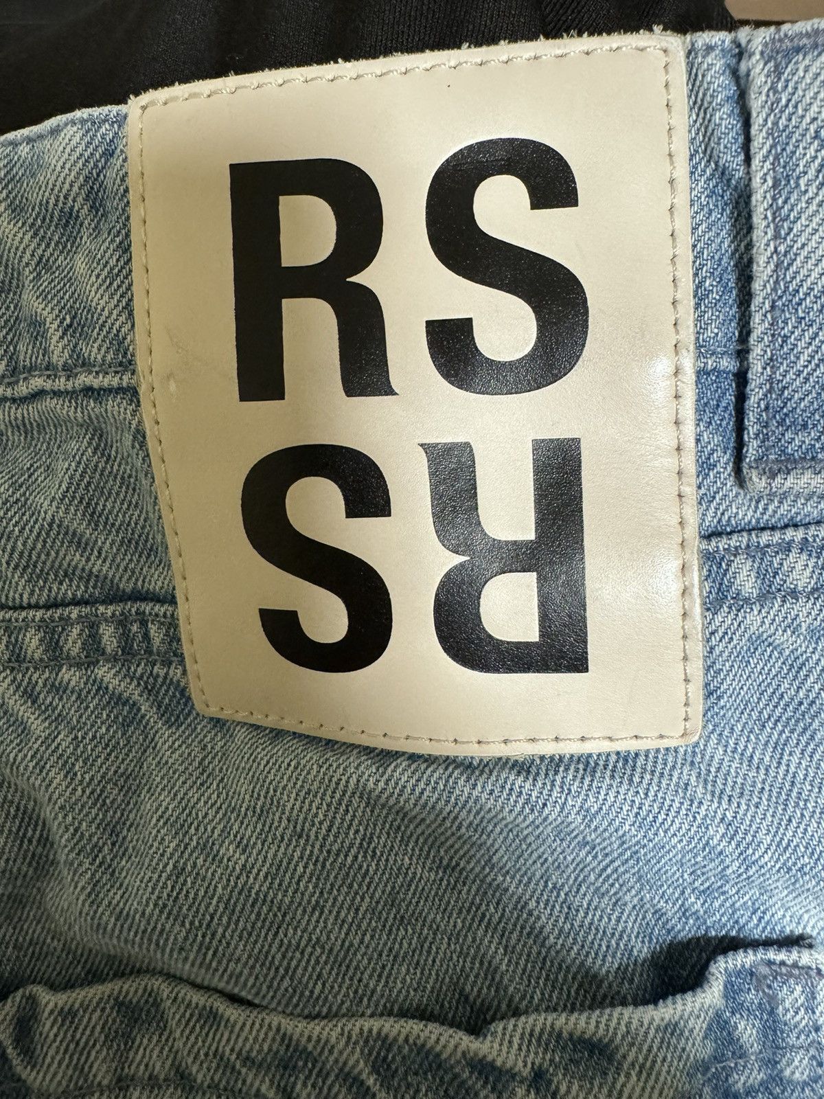 Raf Simons × Raf by Raf Simons RAF SIMONS Blue Turn Up Jeans Size US 34 / EU 50 - 9 Thumbnail