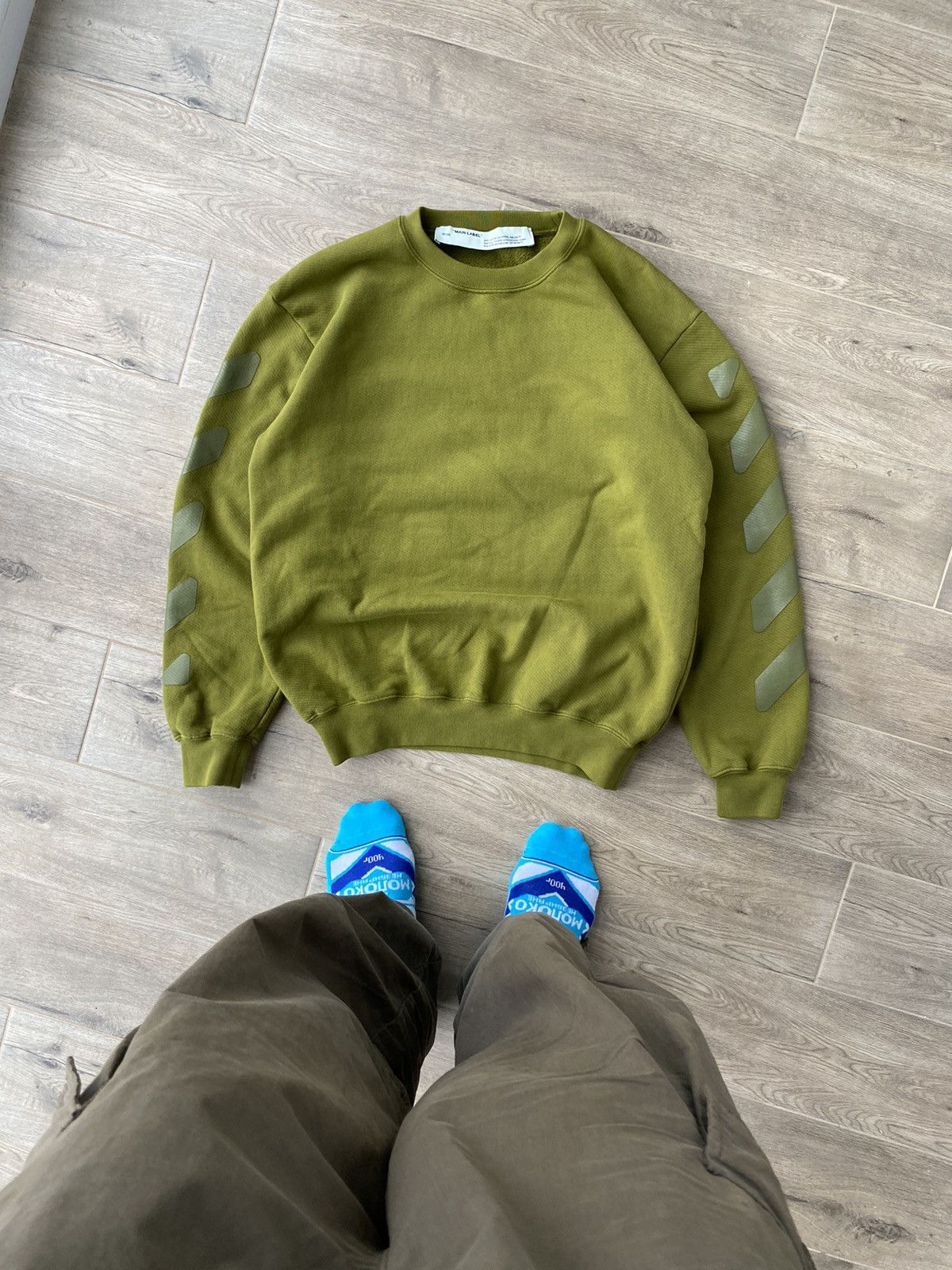 Off-White Off White Sweatshirt Big Logo Size US M / EU 48-50 / 2 - 3 Thumbnail