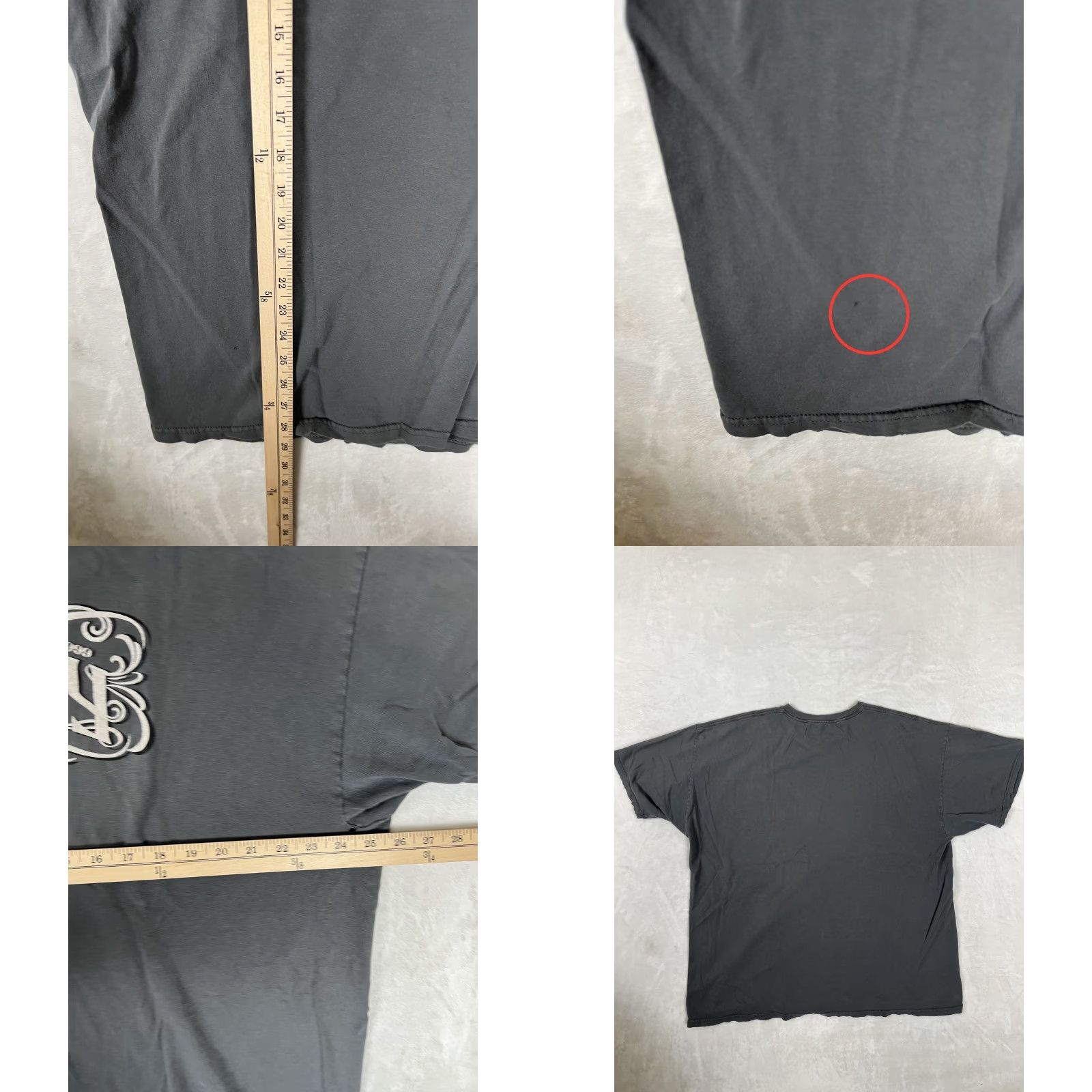 Hurley VINTAGE Hurley T-Shirt 2XL Gray Short Sleeve Crew Neck Men Regular Logo 90s Grunge Surf Y2K Gothic Summer Spring Fall (Size 2XL) Size US XXL / EU 58 / 5 - 8 Thumbnail