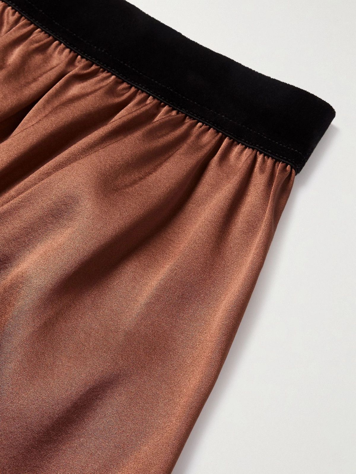 Tom Ford oc11z1025 Size: M / Midway Boxers in Chestnut Size ONE SIZE - 4 Thumbnail