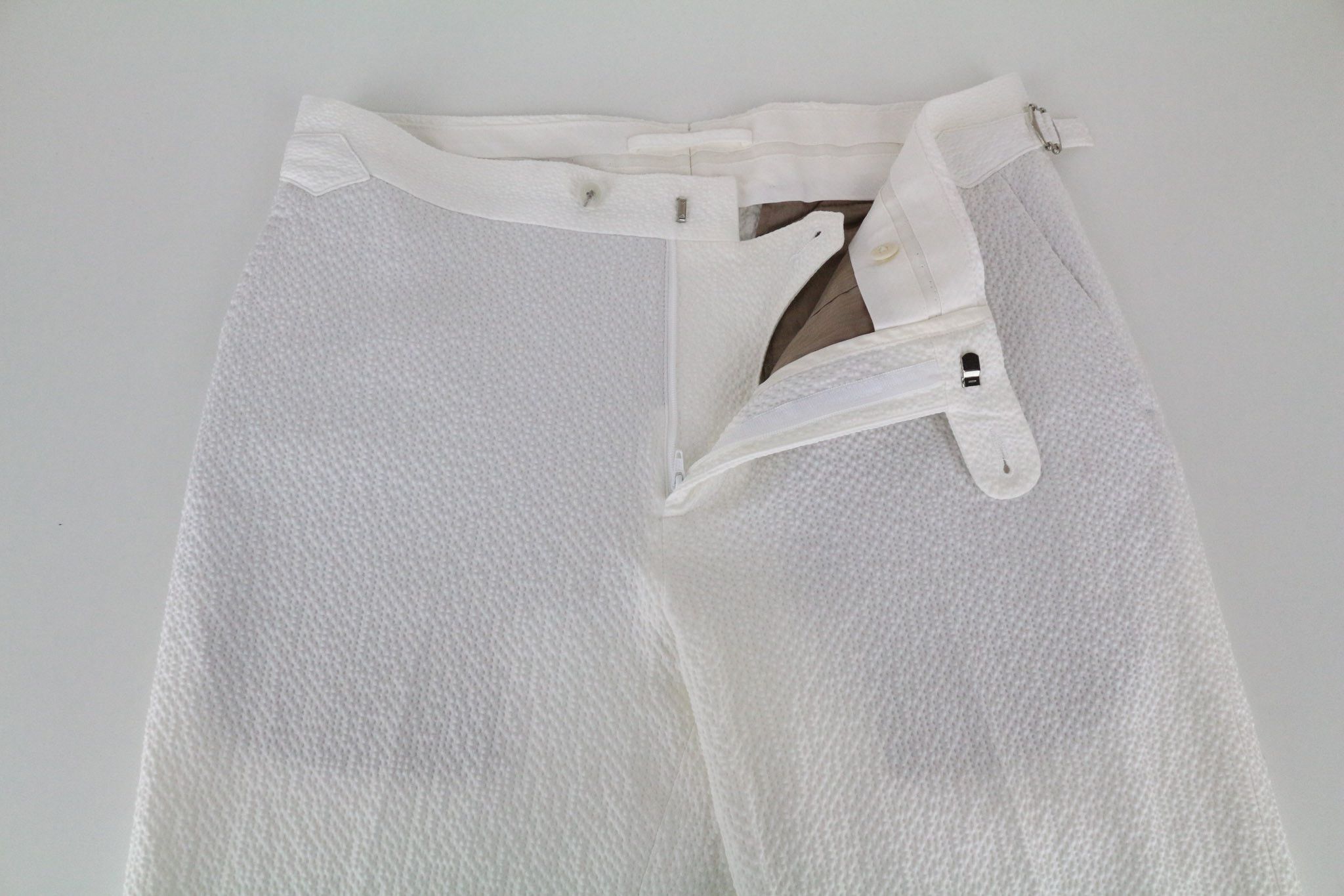 HAVANA UK38R White Double-Breast Stretch Suit 71533