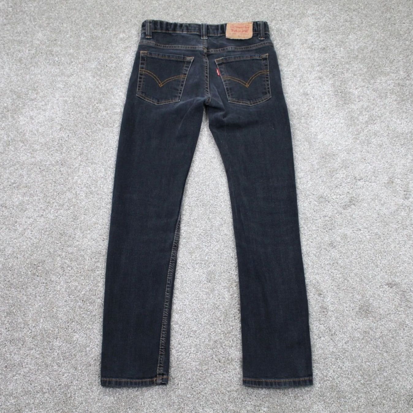 Levi's Levi's 510 Jeans Womens 12 Regular Black Skinny 5-Pocket Denim Stretch Polyester Shaping City College Mens Womens Girls Size 34" / US 12 / IT 48 - 6 Thumbnail