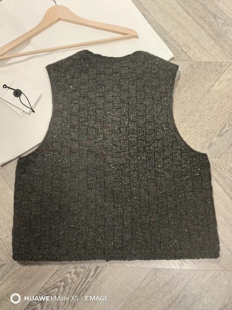 Visvim visvim size 1 24 AW natural mud dyed reversible sweater ves Size 36R - 3 Thumbnail