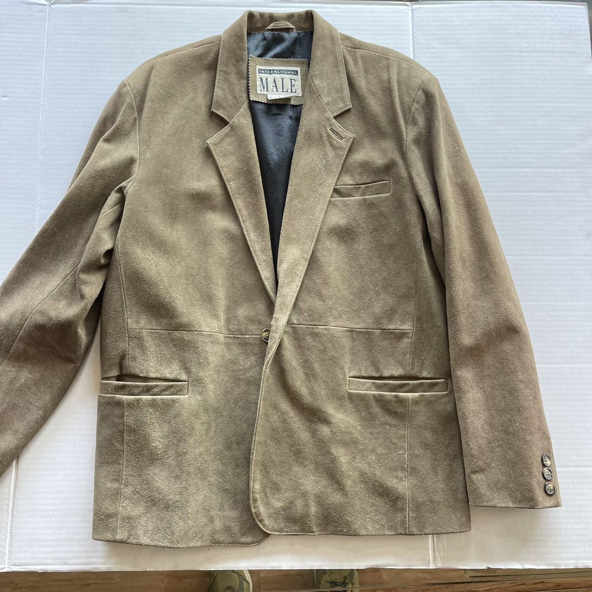 Other International Male Men's L Suede Western Sport Coat Jacket Size 42R - 11 Thumbnail