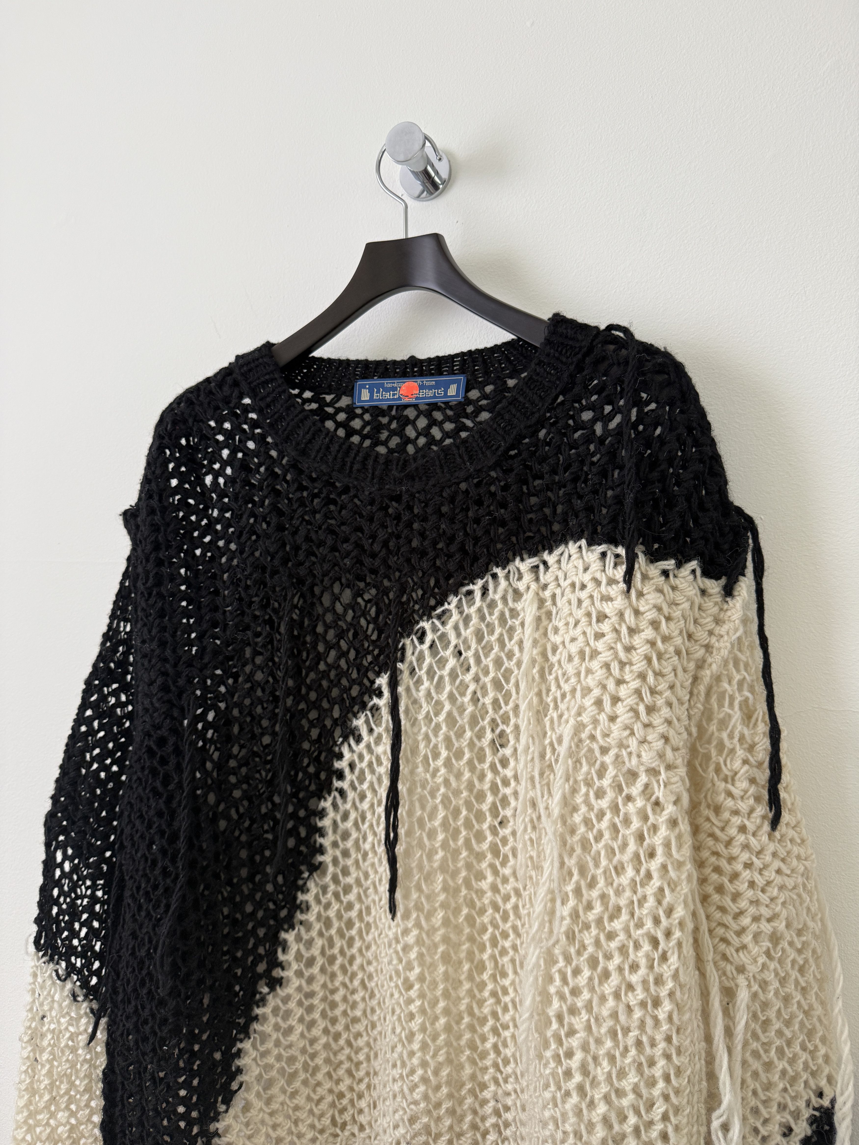 Blackmeans Ono Yukinori Distressed Knitted Sweater Size US M / EU 48-50 / 2 - 4 Thumbnail