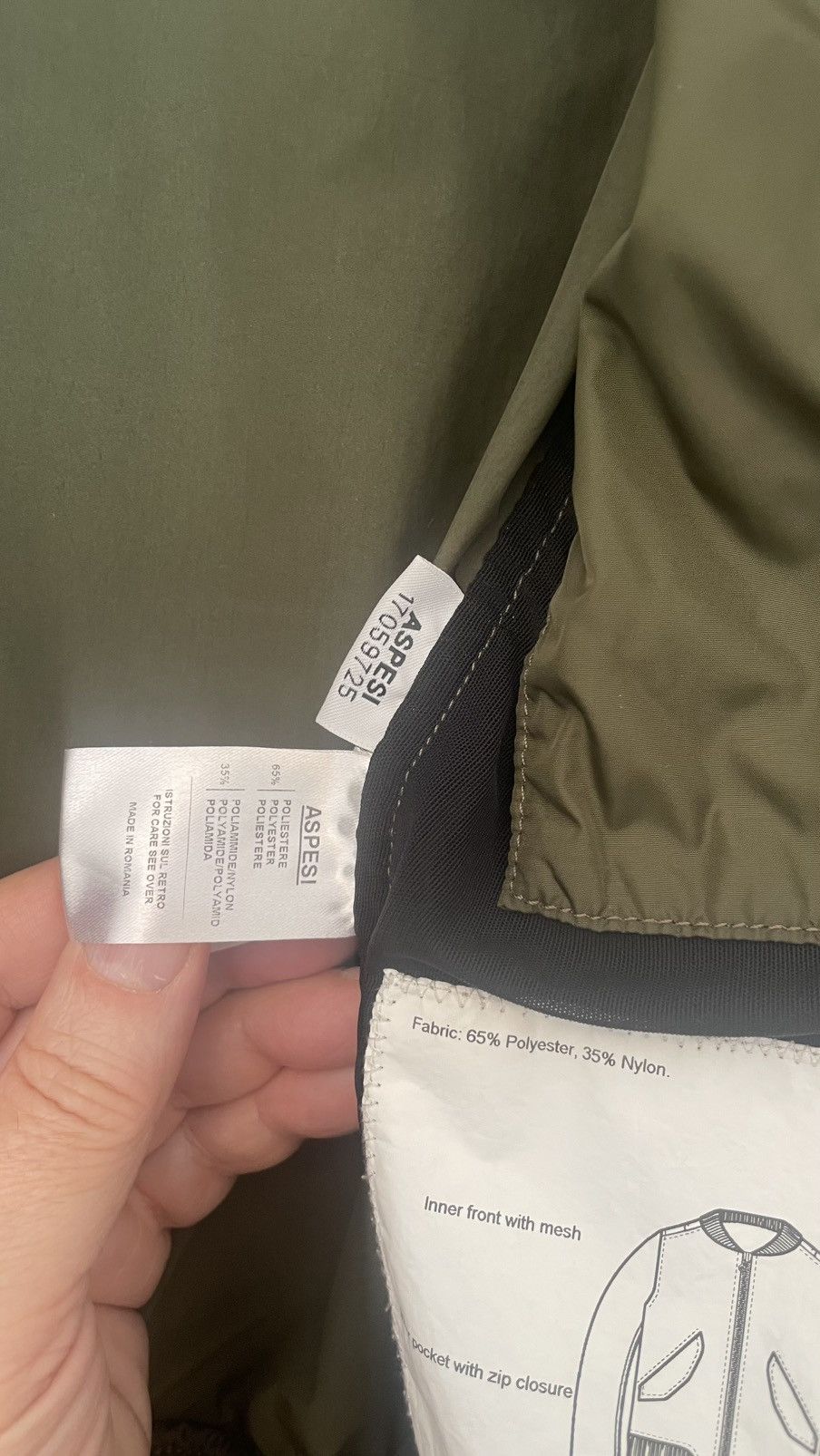 Aspesi Bomber Jacket from Aspesi Size US M / EU 48-50 / 2 - 6 Thumbnail