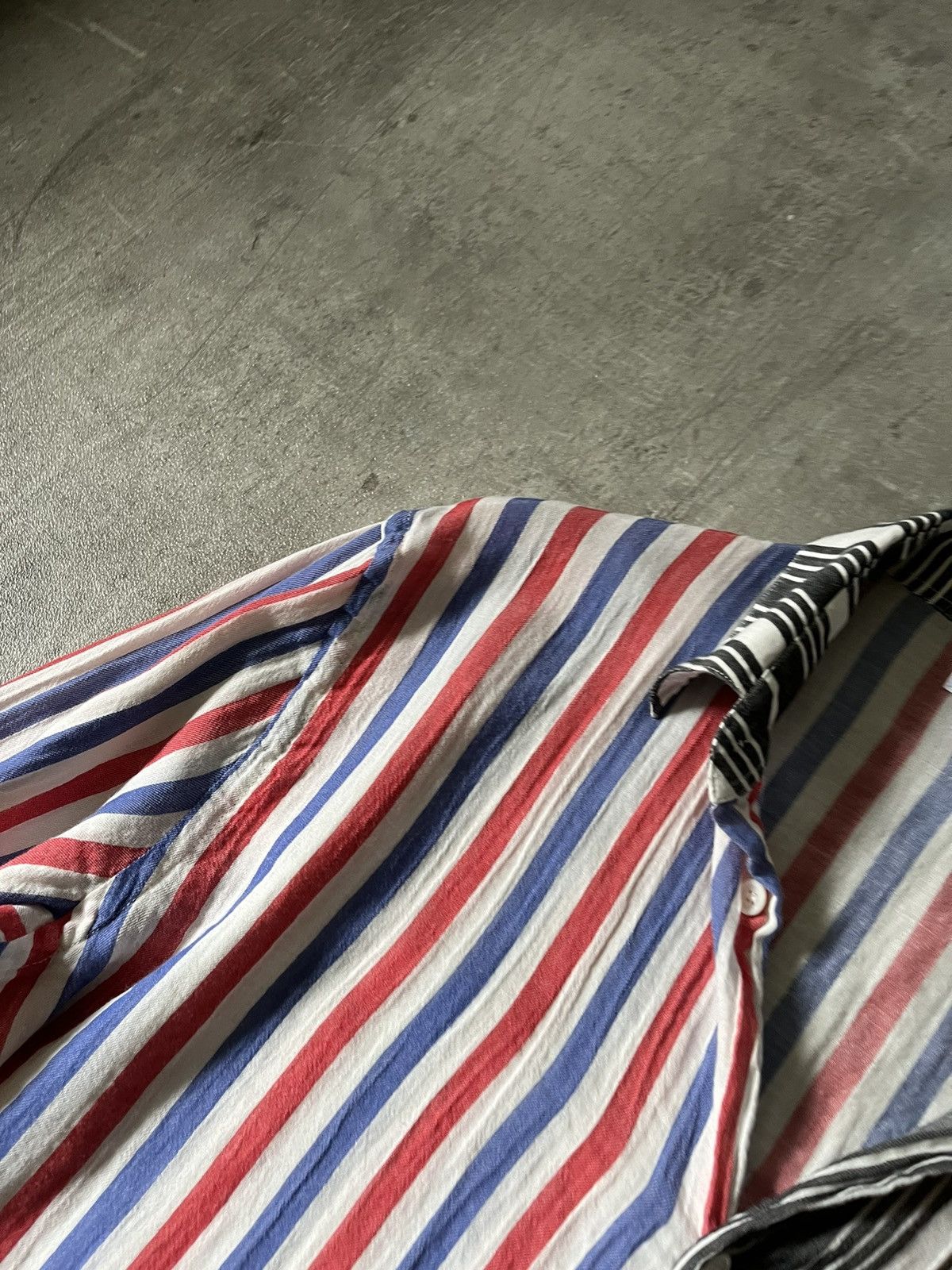 Loewe Loewe Paula’s striped shirt button up red blue white Size M / US 6-8 / IT 42-44 - 6 Thumbnail