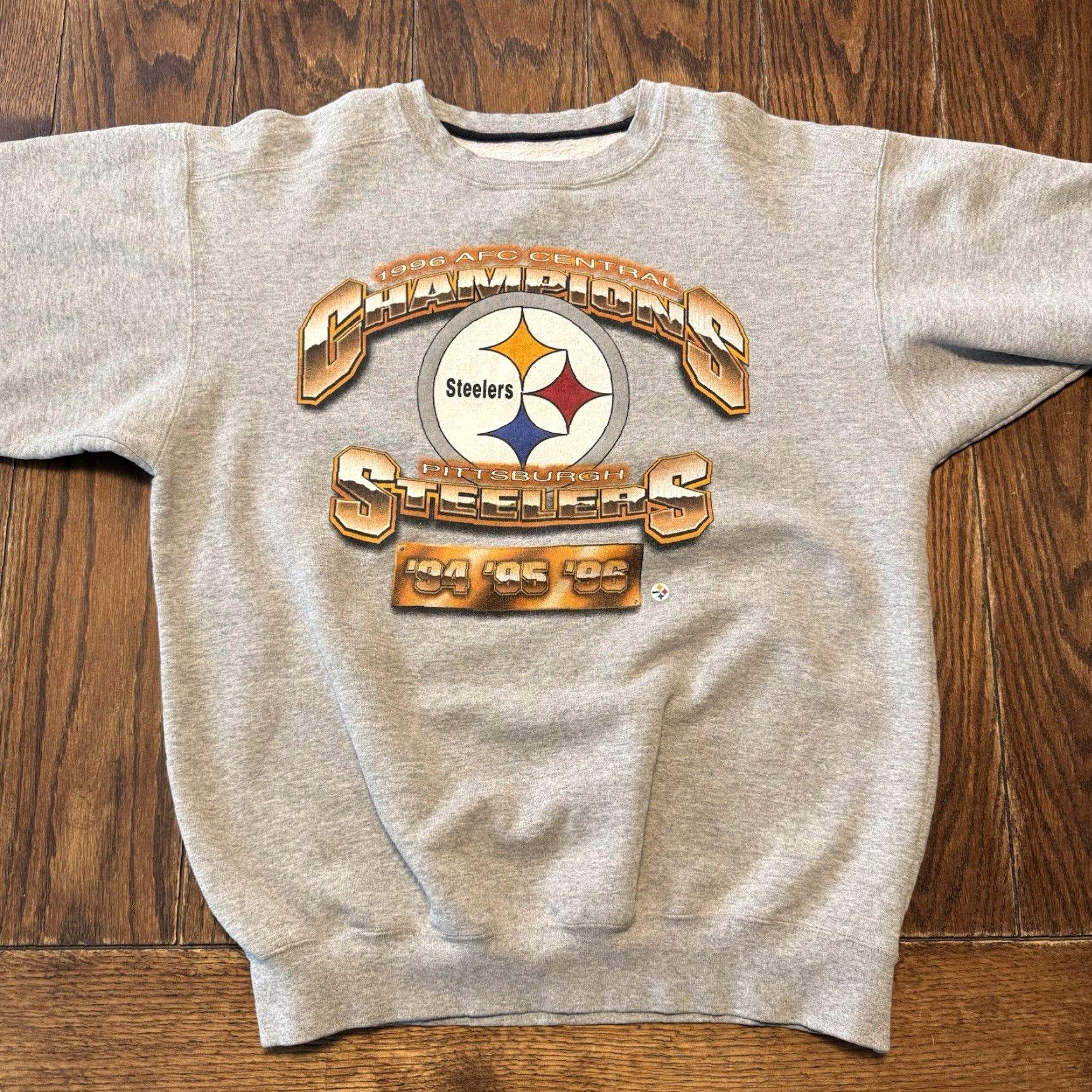 Starter VINTAGE Starter Steelers NFL Football Pullover Crewneck Sweatshirt Large Size US L / EU 52-54 / 3 - 2 Thumbnail