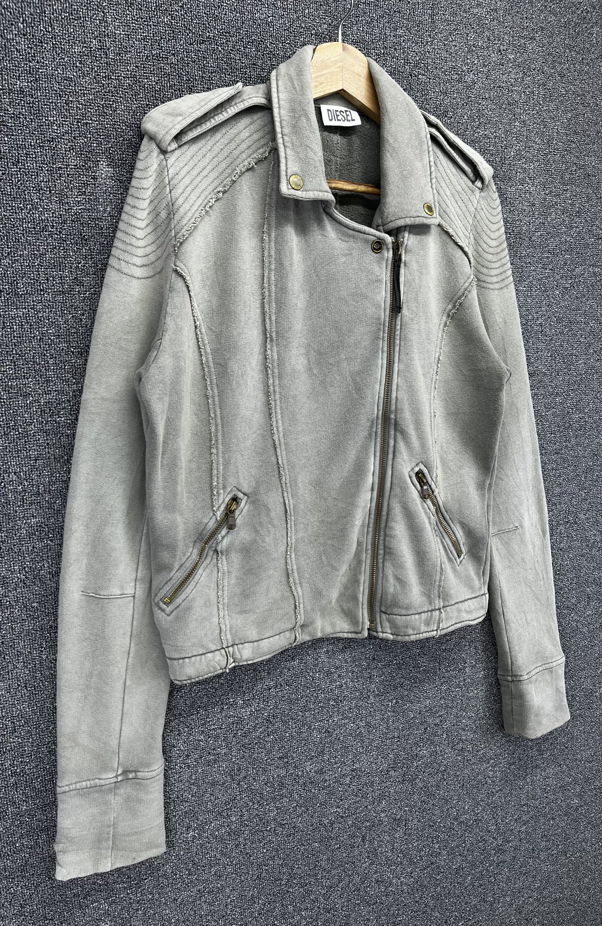Diesel Vintage Diesel Rare Design Motorcycle Jacket Size XL / US 12-14 / IT 48-50 - 3 Thumbnail